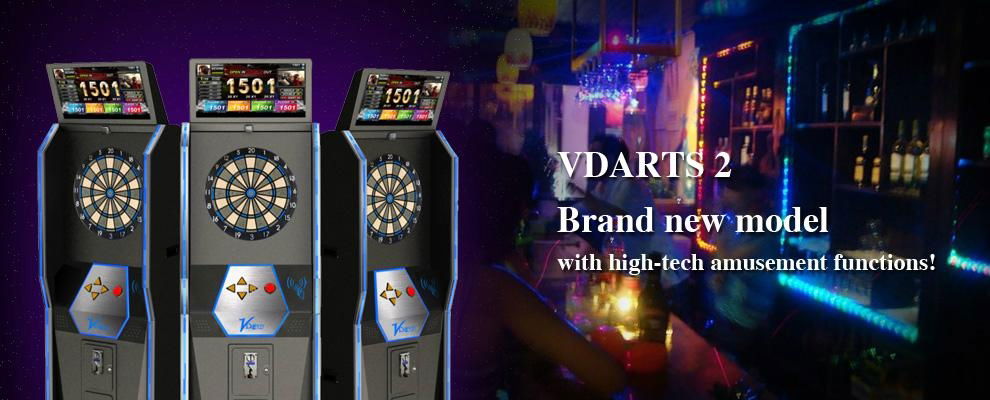 2015 professional projector dart shooting game machine 4