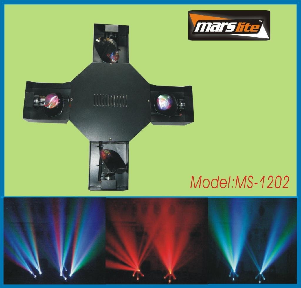 stage light/LED effect light/LED scanner/MS-1202 LED cross scanner