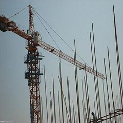 self-raised tower crane