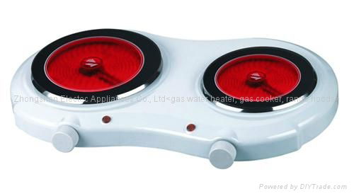 Electric  Hot Plate with Overheat Protection, All Flat Cookware be Used