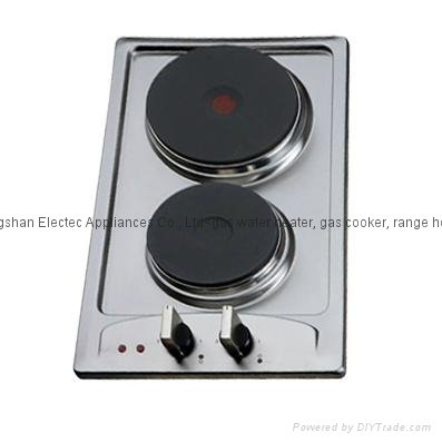 Gas Hob with 2 Burners and SS Panel ,Neon Power Indicator(GHE-S302)