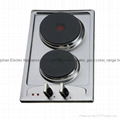 Gas Hob with 2 Burners and SS Panel ,Neon Power Indicator(GHE-S302)