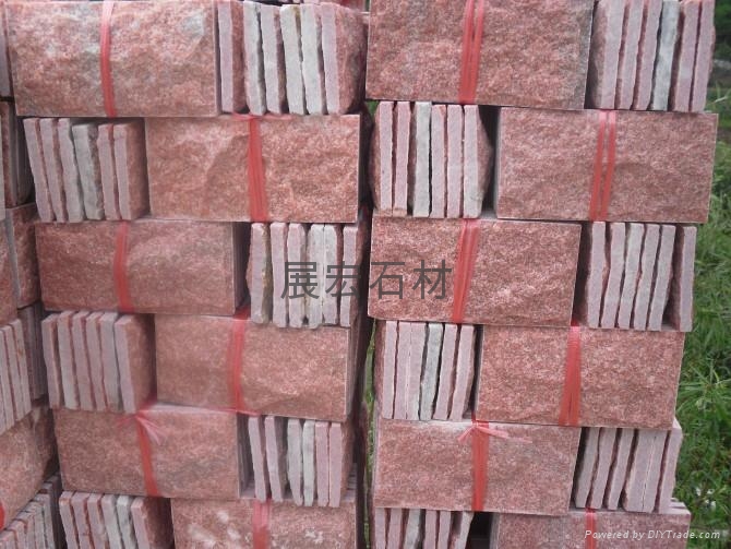 桃红玉蘑菇石 4