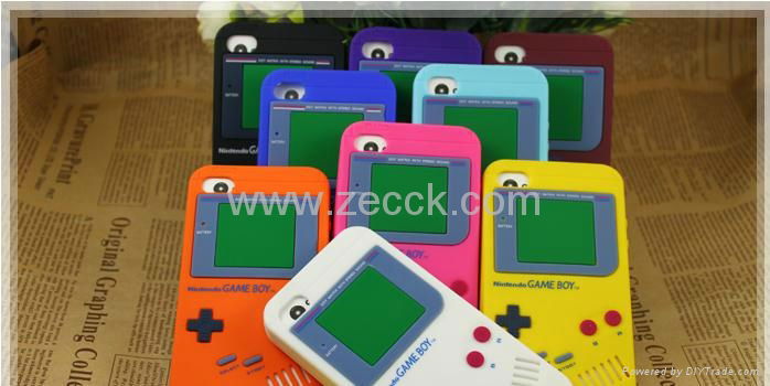 GameBoy Soft Silicone Case Cover Skin for iPhone 4 4G 4S 5