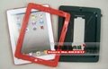 Newest Wearable Hard Plastic+Silcone Case Cover With Stand For the new iPadipad2 3