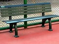 網球場塑料樹脂休息椅CB-0302