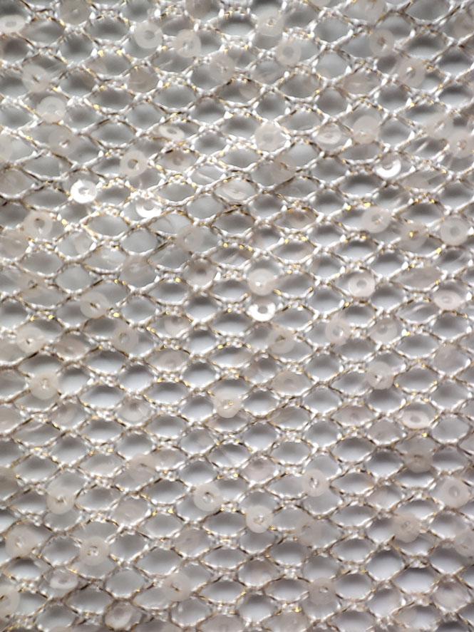 Gold wire mesh cloth embroidery one-sided materia 2