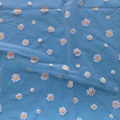 Hand made offset screen fabric