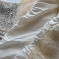 Hand-drawn pleated puff skirt fabric