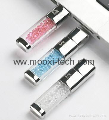 Crystal USB Flash Drive Promotional Pen Drive USB Flash Memory 2