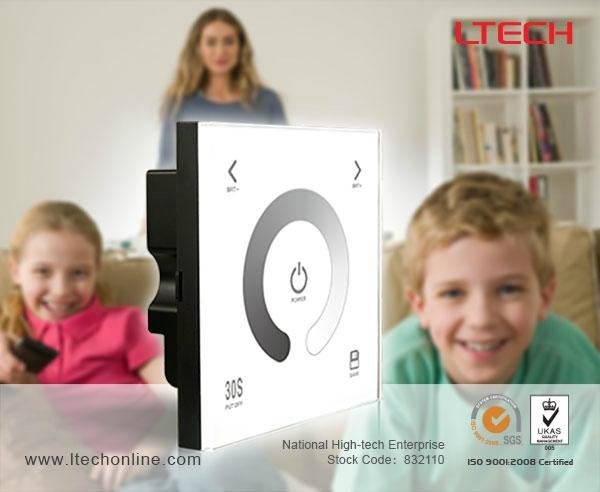 Wall Mounted Touch Panel Controller for Single Color 