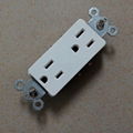 Duplex Receptacle，15A125V American Socket,UL Outlet