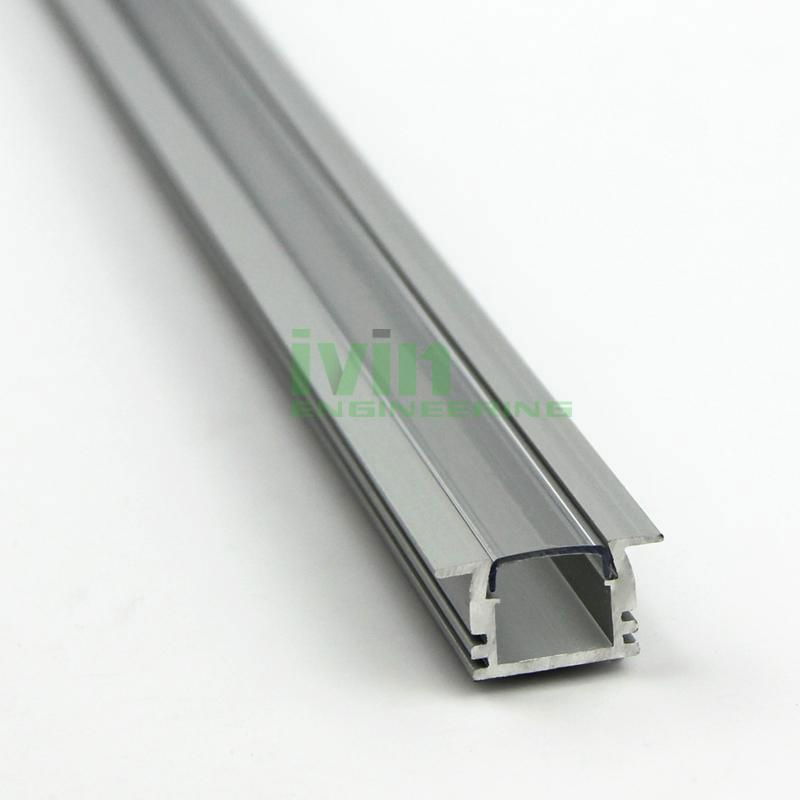 Aluminum led profile, frosted PC cover, PC diffuser, SUS304 stainss steel clips. 2