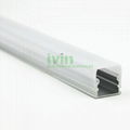 Surface mounting 10mm led profile, linear LED profile with frosted cover