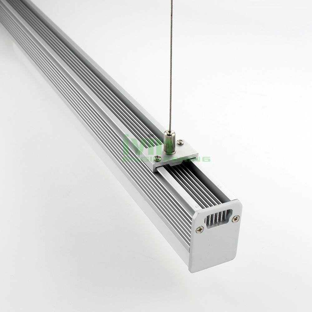 LED Linear hanging light housing. LED pendant Light Fixture. 2