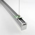 LED Linear hanging light housing. LED pendant Light Fixture.