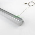 LED Linear Suspended Pendant Light Strip for Office or Retail Lighting