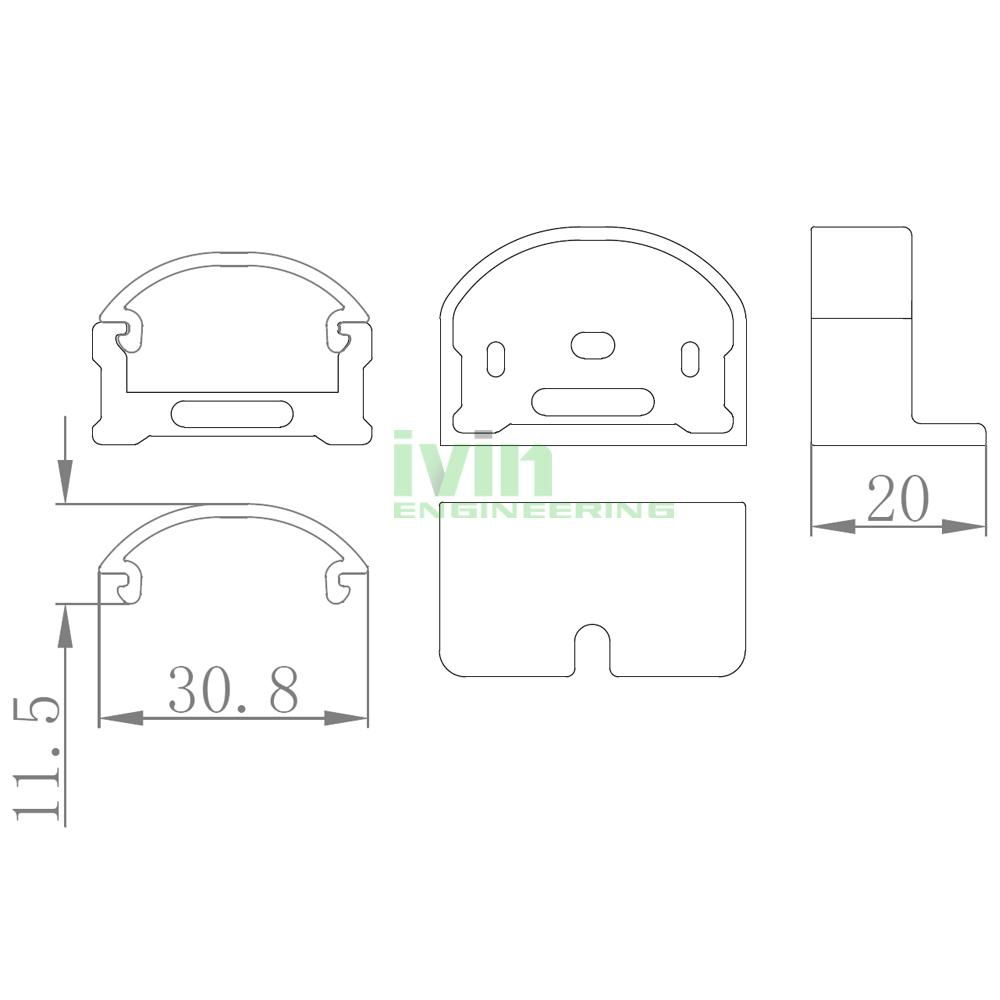  Article(Tridonic Talexx Stark-lle-24-2200-cla LED module housing) 2