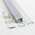  Office light housing , Sconle lamp housing , Concise Alunum profile