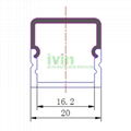 Extruded aluminum profile for led strip light, LED profiles. 3