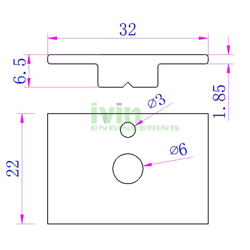 High quality classical led light fittings, LED aluminum bar. 2