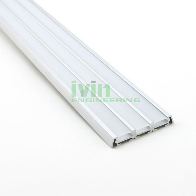 LED lighting housing, 3-in-1 LED strip ligth, 3 in 1 LED lienar profiles. 