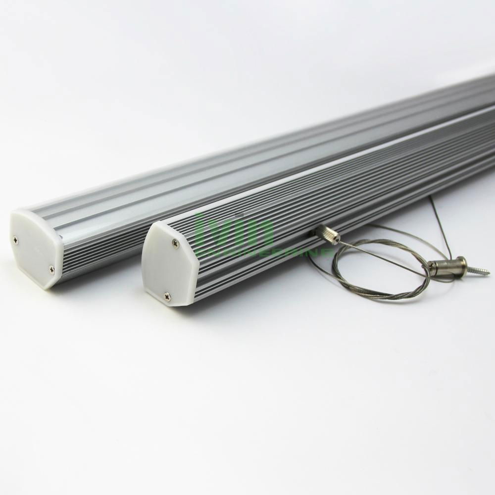 LED suspended ceiling light, office drop-light , LED drop light heatsink.  3