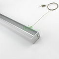 LED pendant light Profile, LED hanging light heatsink housing set. 