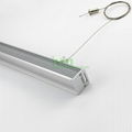 LED pendant light Profile, LED hanging light heatsink housing set. 