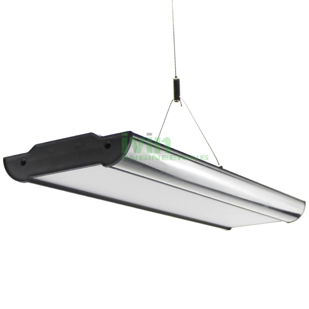 LED pendant light housing, suspended LED light heatsink