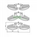 ST-E-9 180W 240W 300W LED street light housing 3