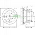 FL-D-20 IP66 aluminum die-casting spot light housing. 6