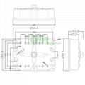 DH-400-B 400W LED HIghbay light driver casing, highpower LED driver box.