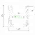 AWH-4549 36W LED washwall light heatsink LED washwall light IP65 housing.  2