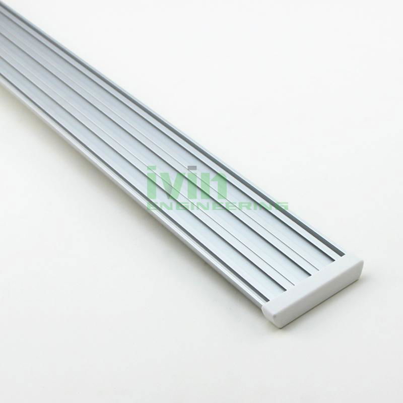 3in1 LED aluminium bar, 3 in 1 LED 3 strips linear light housing.  4