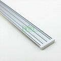 3in1 LED aluminium bar, 3 in 1 LED 3 strips linear light housing. 
