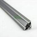 led light alu bar, led corner profile for wall solution,90° led aluminum profile