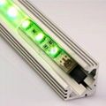 led light alu bar, led corner profile for wall solution,90° led aluminum profile