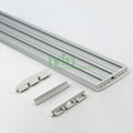 LED strip light housing, 3 in 1 LED strips LED linear light heat sink.  6