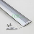 LED floor light, extrusions aluminum for LED, LED floor linear light.  2