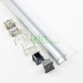 LED bar light profile, LED light channel, LED light bar housing.  3