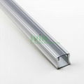 LED bar light profile, LED light channel, LED light bar housing.  6