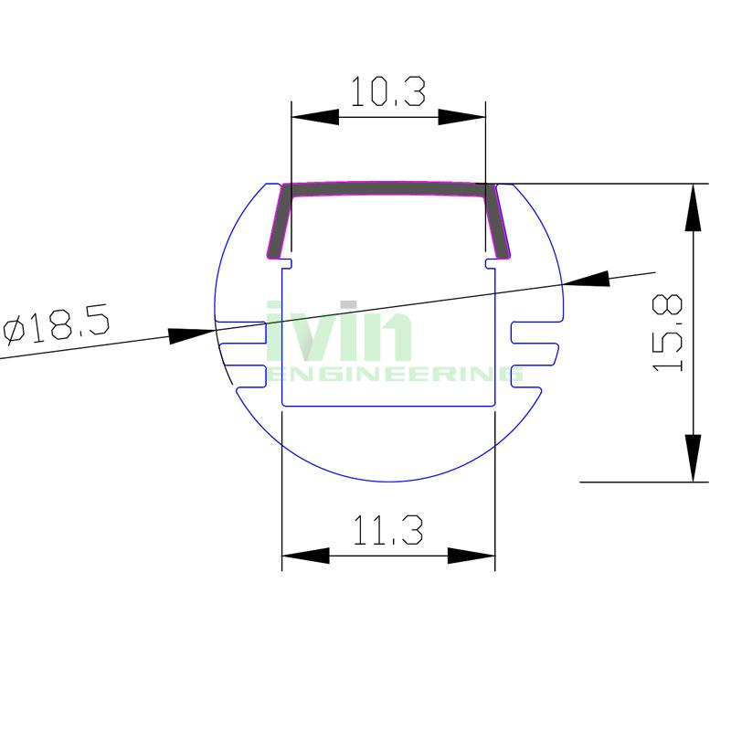 aluminium profiles for led lighting,Aluminum Channels for LED Strip Light 3