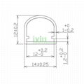 AB-P-141 PC tube light, PC linear light ,IP65 PC linear light housing. 