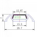 AP-3006 LED floor light, LED lineat light housings, LED soft strip light housing