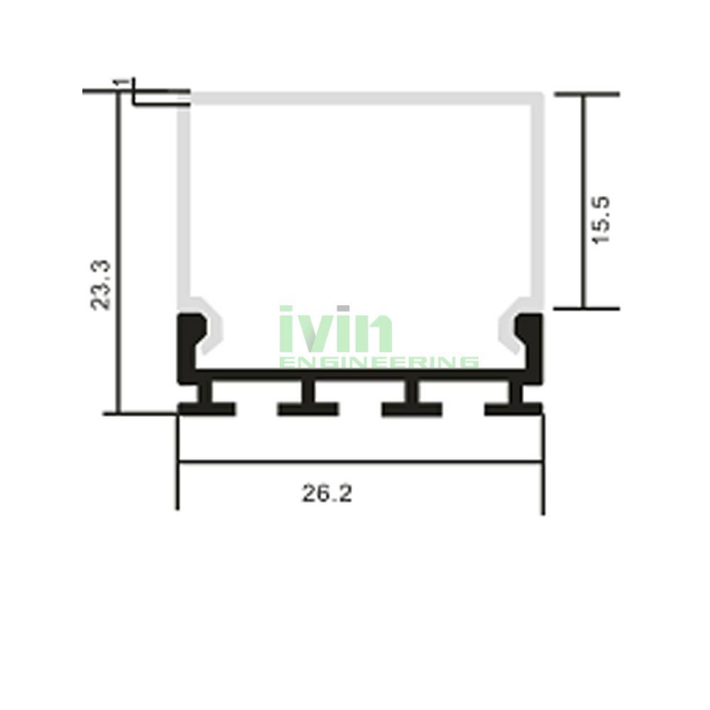 AD-2623 LED pendant lineat light, LED ceiling installed linear light.    2