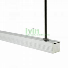 LED drop-light housing ,ceiling pendant linear light housing kit.