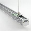 LED Linear Suspended Pendant Light Strip for Office or Retail Lighting