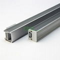 LED Linear hanging light housing. LED