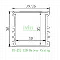 D-1650 LED hogh power linear pendant light heatsink, LED linear low bay pendant  3